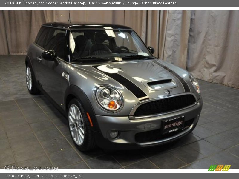 Dark Silver Metallic / Lounge Carbon Black Leather 2010 Mini Cooper John Cooper Works Hardtop