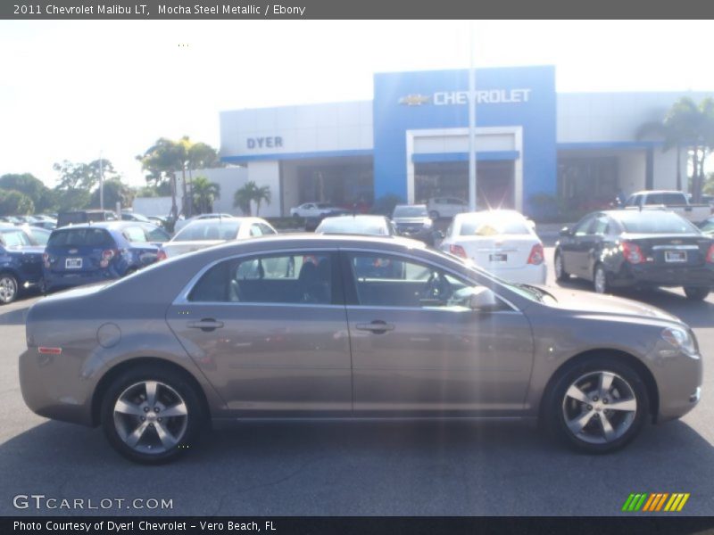 Mocha Steel Metallic / Ebony 2011 Chevrolet Malibu LT