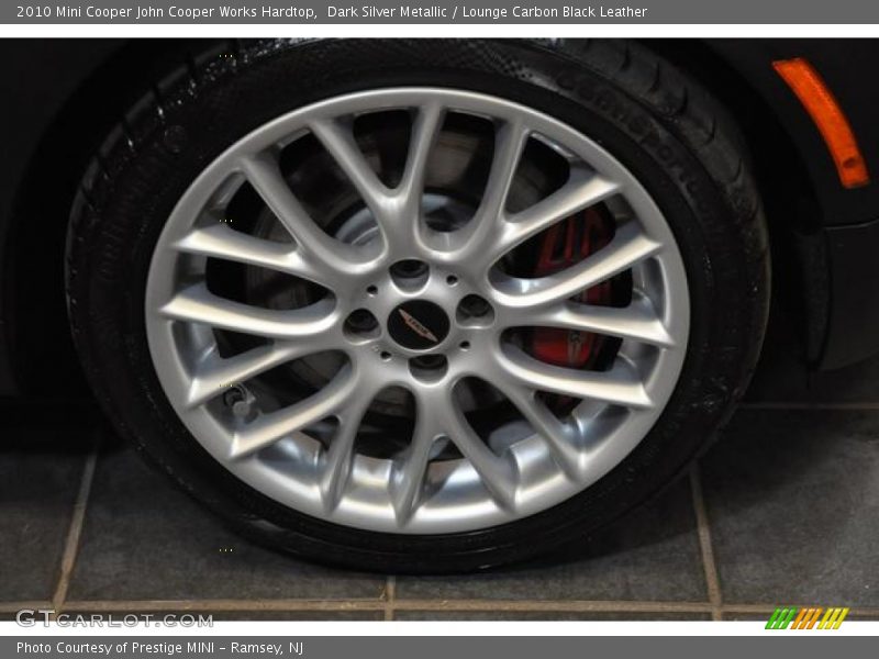 Dark Silver Metallic / Lounge Carbon Black Leather 2010 Mini Cooper John Cooper Works Hardtop