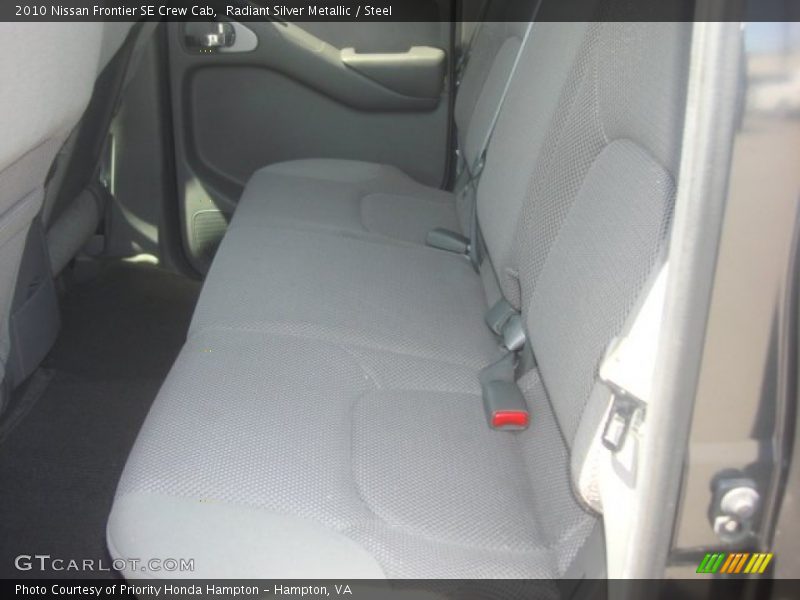 Radiant Silver Metallic / Steel 2010 Nissan Frontier SE Crew Cab
