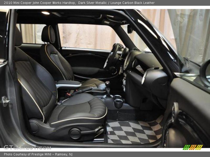  2010 Cooper John Cooper Works Hardtop Lounge Carbon Black Leather Interior