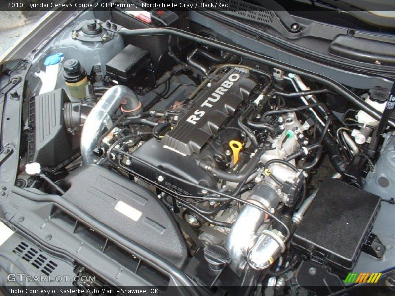  2010 Genesis Coupe 2.0T Premium Engine - 2.0 Liter Turbocharged DOHC 16-Valve Dual CVVT 4 Cylinder