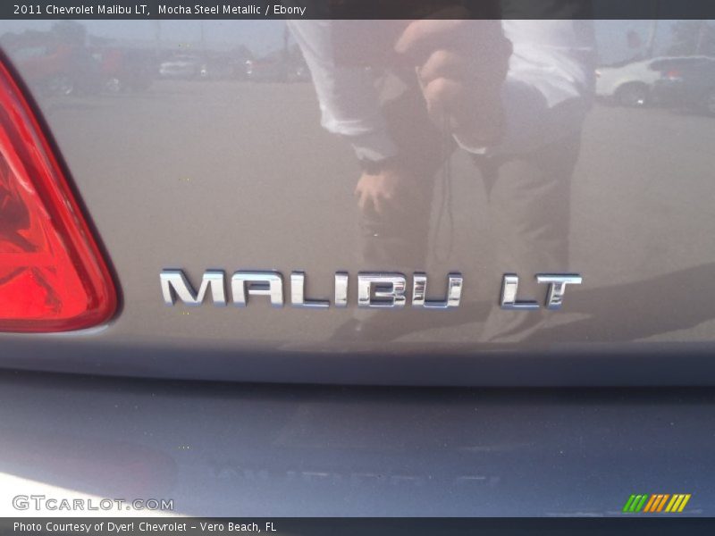 Mocha Steel Metallic / Ebony 2011 Chevrolet Malibu LT