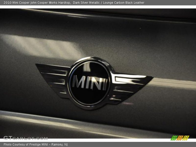 Dark Silver Metallic / Lounge Carbon Black Leather 2010 Mini Cooper John Cooper Works Hardtop