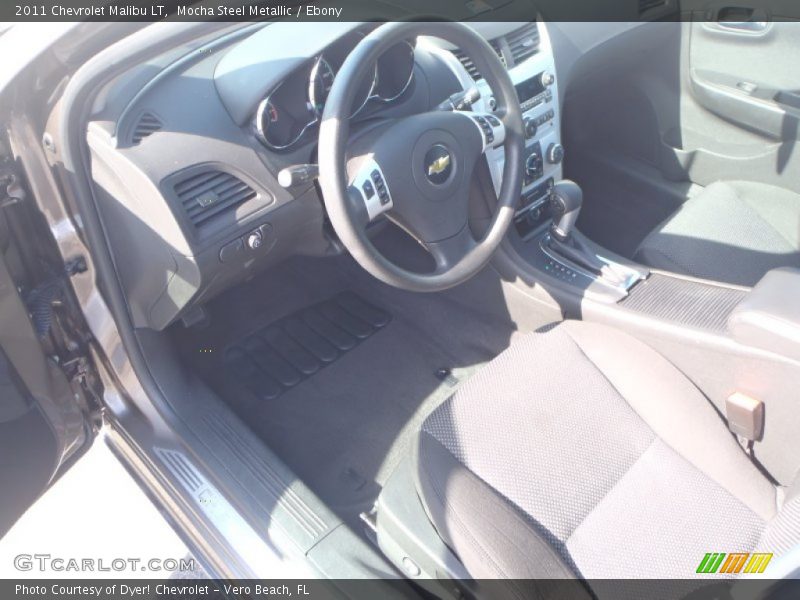 Mocha Steel Metallic / Ebony 2011 Chevrolet Malibu LT