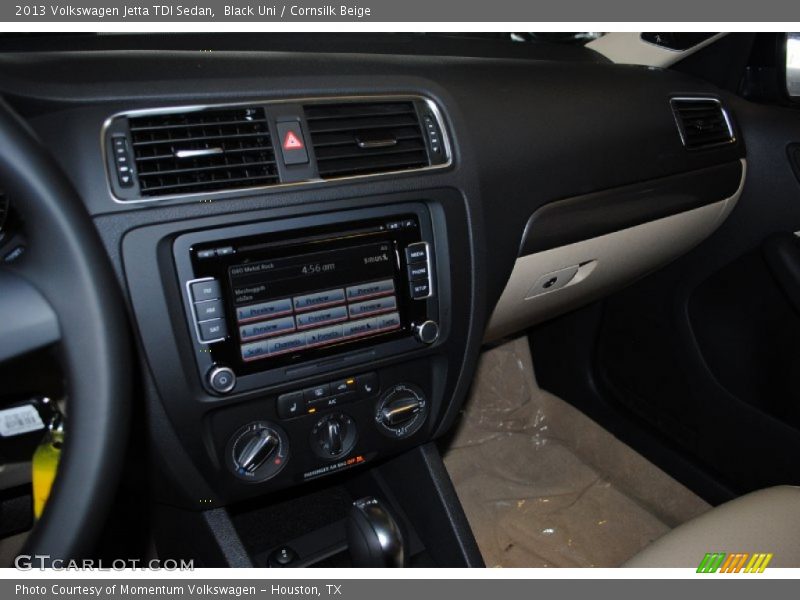Black Uni / Cornsilk Beige 2013 Volkswagen Jetta TDI Sedan