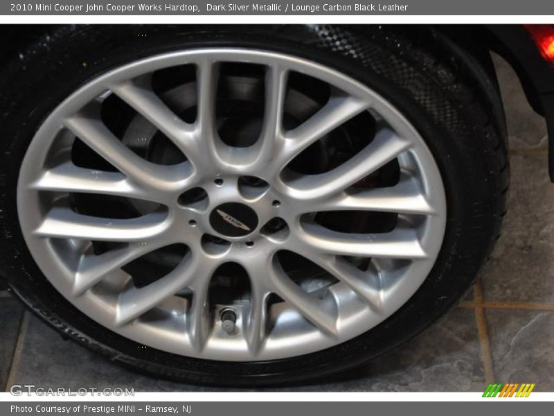 Dark Silver Metallic / Lounge Carbon Black Leather 2010 Mini Cooper John Cooper Works Hardtop