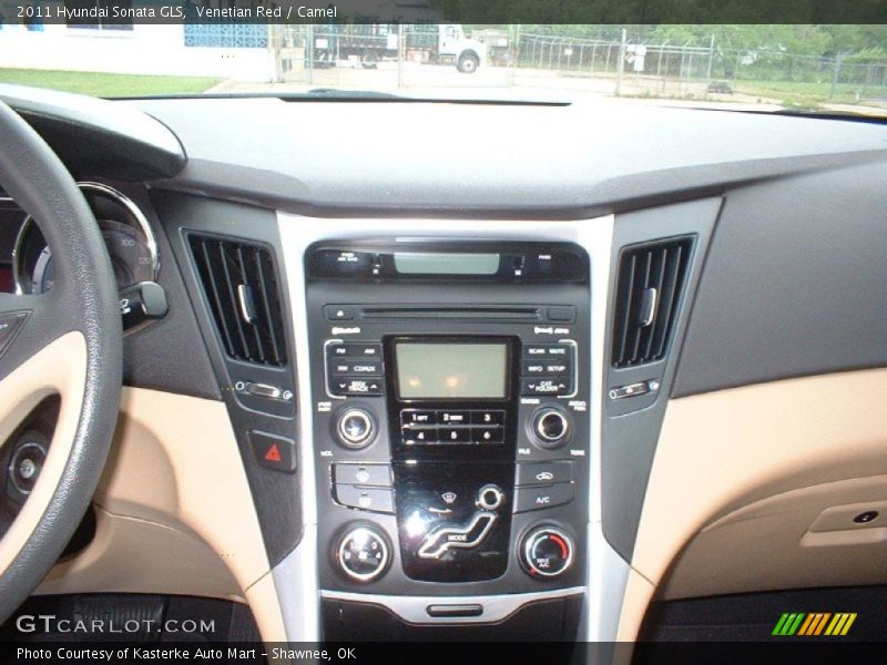 Venetian Red / Camel 2011 Hyundai Sonata GLS