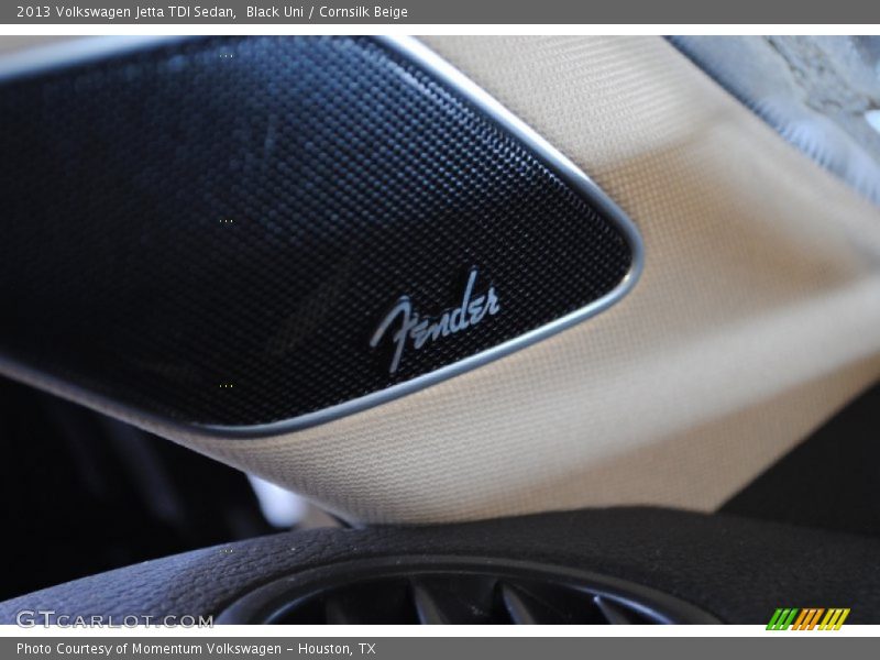 Black Uni / Cornsilk Beige 2013 Volkswagen Jetta TDI Sedan