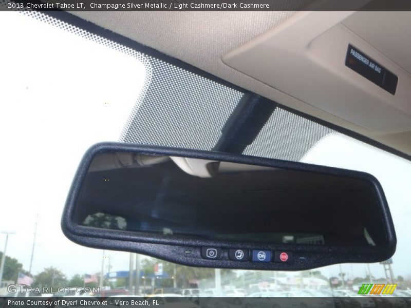 Champagne Silver Metallic / Light Cashmere/Dark Cashmere 2013 Chevrolet Tahoe LT