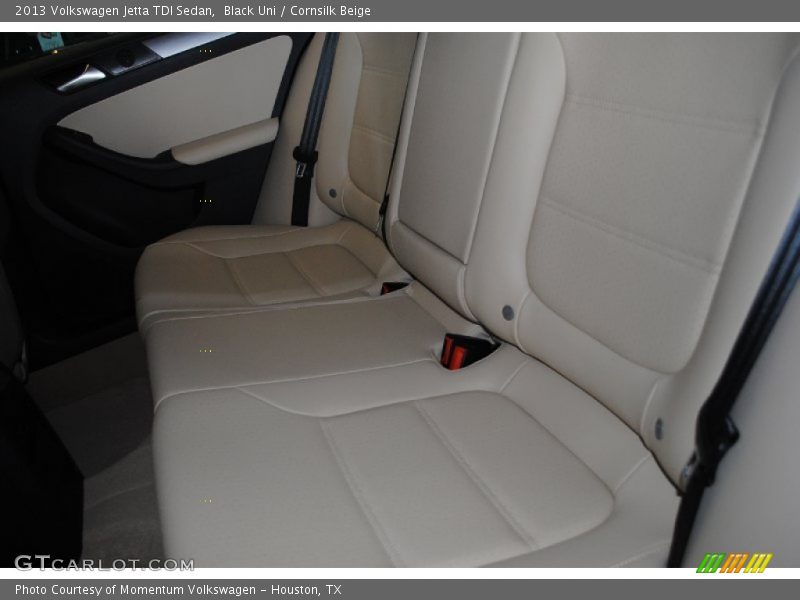 Black Uni / Cornsilk Beige 2013 Volkswagen Jetta TDI Sedan