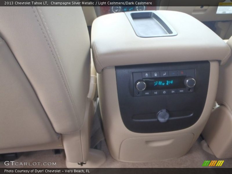 Champagne Silver Metallic / Light Cashmere/Dark Cashmere 2013 Chevrolet Tahoe LT