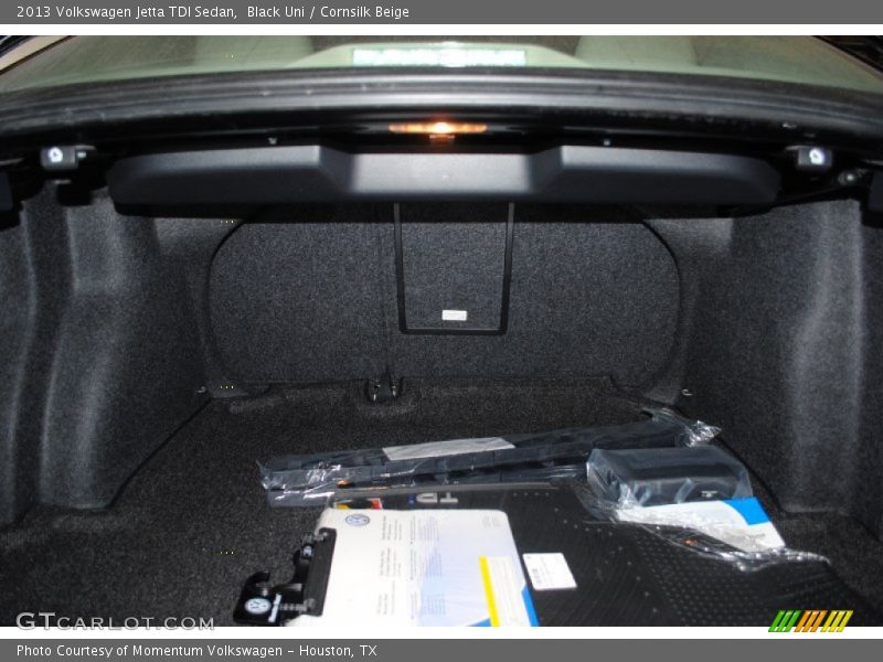 Black Uni / Cornsilk Beige 2013 Volkswagen Jetta TDI Sedan