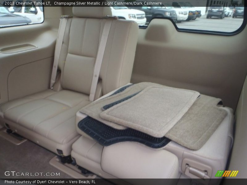 Champagne Silver Metallic / Light Cashmere/Dark Cashmere 2013 Chevrolet Tahoe LT