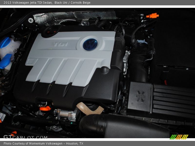 Black Uni / Cornsilk Beige 2013 Volkswagen Jetta TDI Sedan