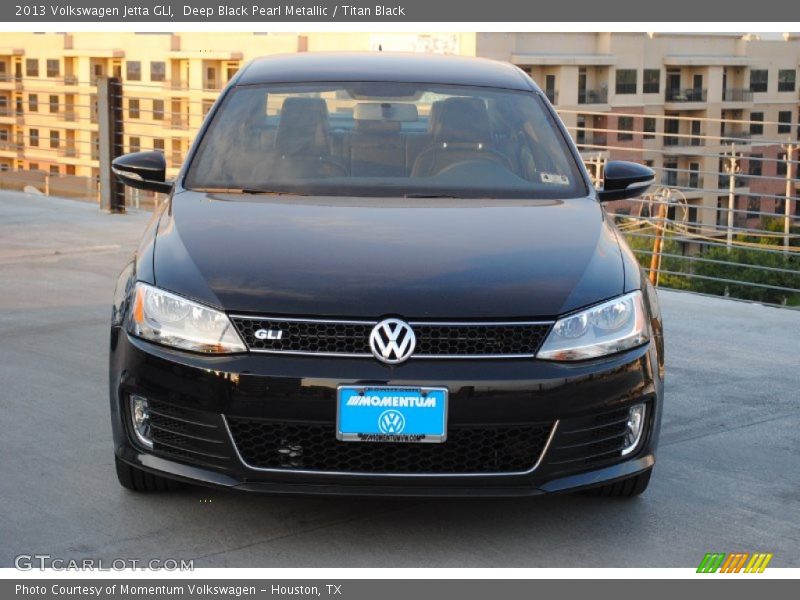 Deep Black Pearl Metallic / Titan Black 2013 Volkswagen Jetta GLI