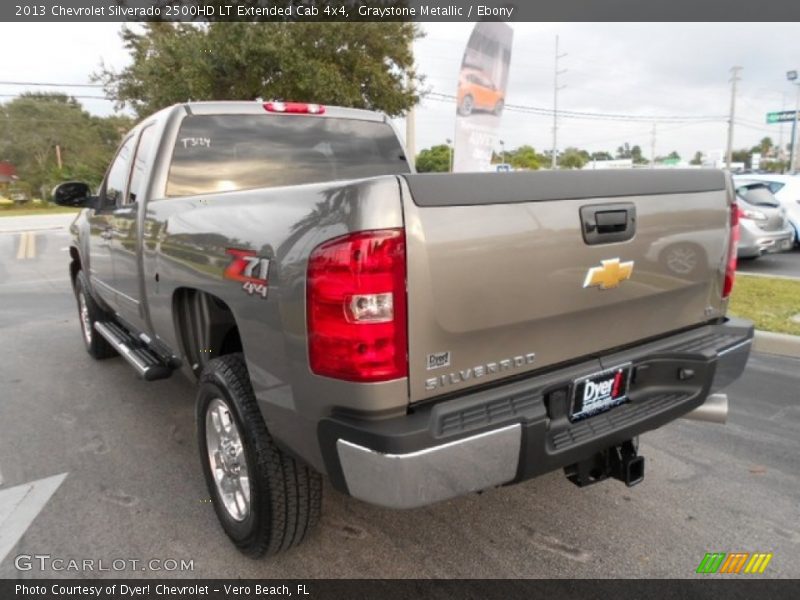 Graystone Metallic / Ebony 2013 Chevrolet Silverado 2500HD LT Extended Cab 4x4