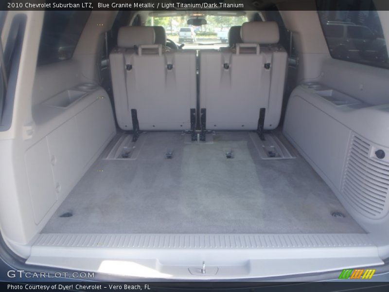 Blue Granite Metallic / Light Titanium/Dark Titanium 2010 Chevrolet Suburban LTZ