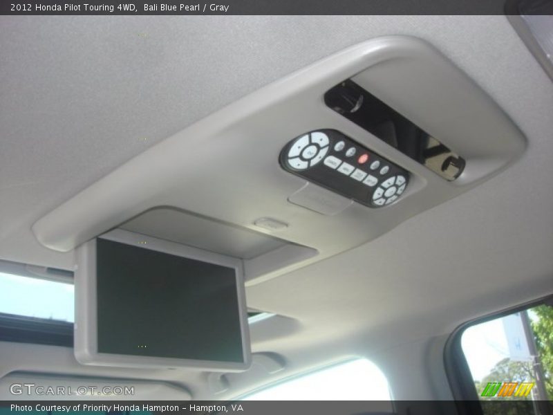 Bali Blue Pearl / Gray 2012 Honda Pilot Touring 4WD