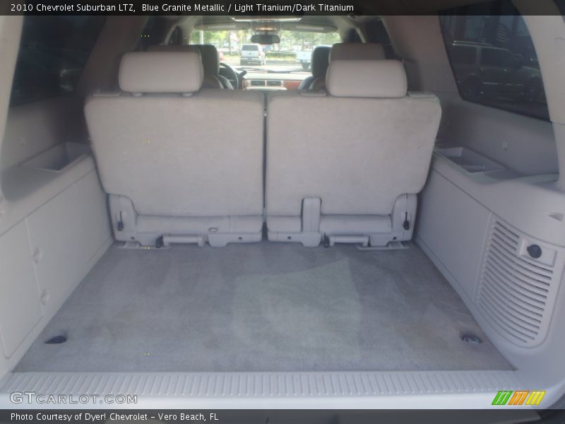 Blue Granite Metallic / Light Titanium/Dark Titanium 2010 Chevrolet Suburban LTZ