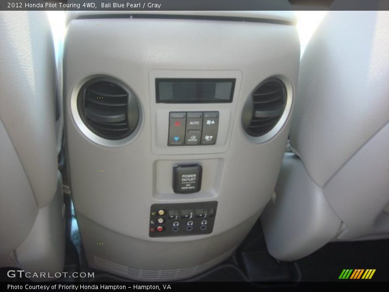 Bali Blue Pearl / Gray 2012 Honda Pilot Touring 4WD