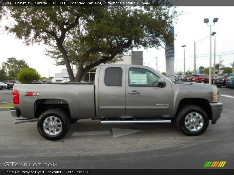 Graystone Metallic / Ebony 2013 Chevrolet Silverado 2500HD LT Extended Cab 4x4