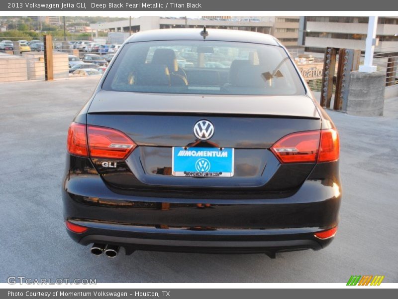 Deep Black Pearl Metallic / Titan Black 2013 Volkswagen Jetta GLI