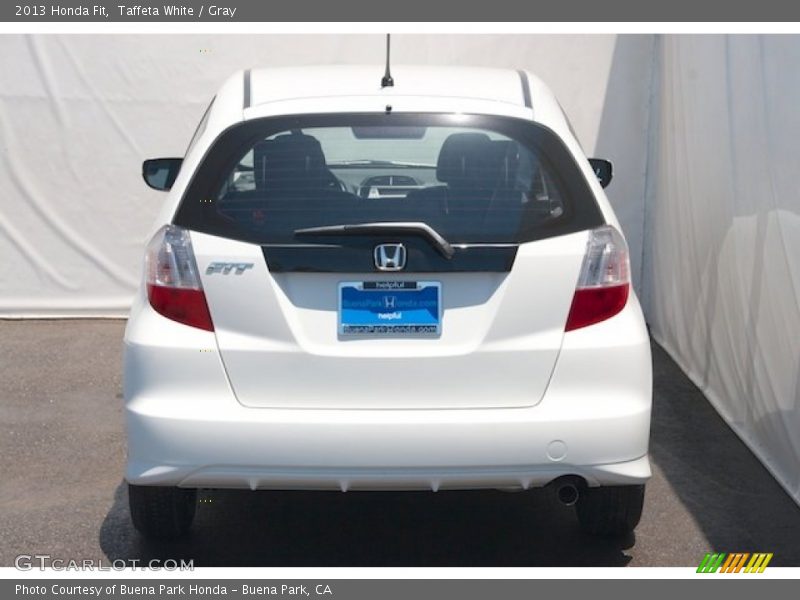 Taffeta White / Gray 2013 Honda Fit