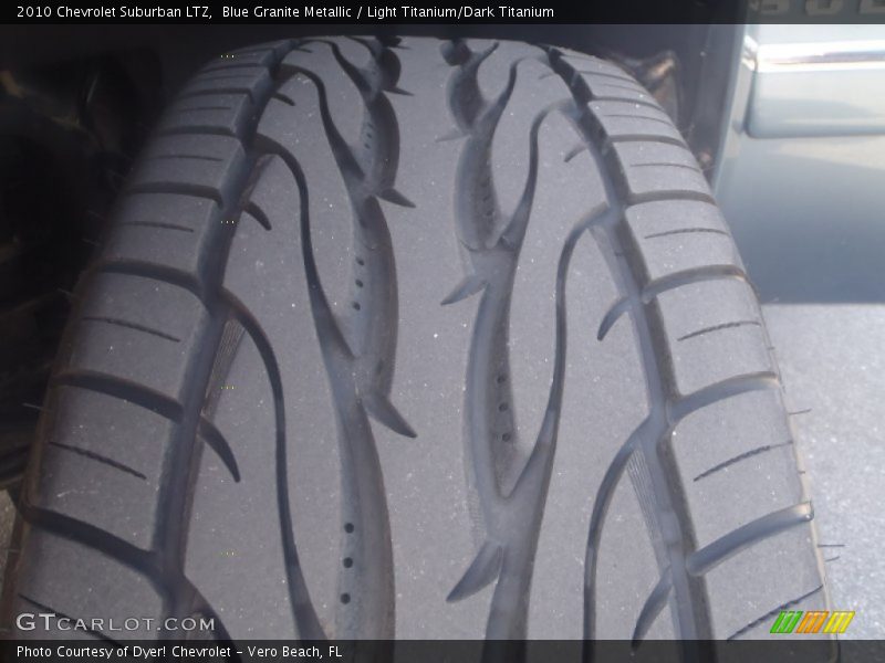 Blue Granite Metallic / Light Titanium/Dark Titanium 2010 Chevrolet Suburban LTZ