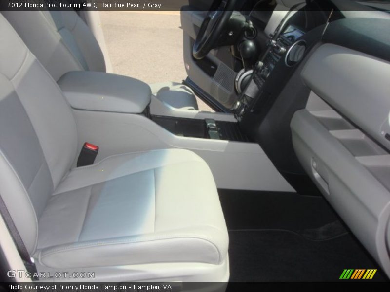 Bali Blue Pearl / Gray 2012 Honda Pilot Touring 4WD