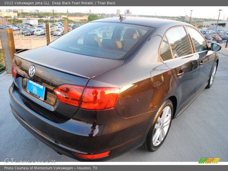 Deep Black Pearl Metallic / Titan Black 2013 Volkswagen Jetta GLI