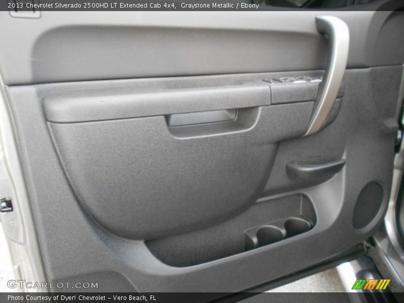 Graystone Metallic / Ebony 2013 Chevrolet Silverado 2500HD LT Extended Cab 4x4