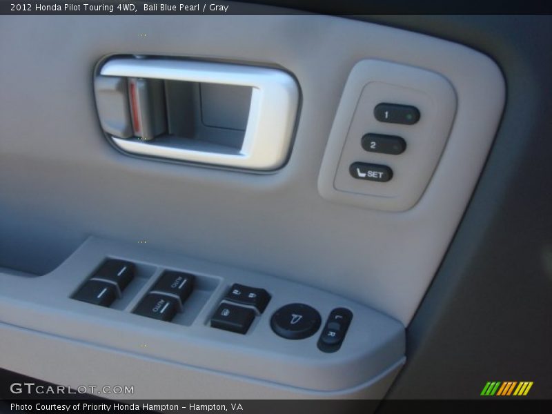 Bali Blue Pearl / Gray 2012 Honda Pilot Touring 4WD