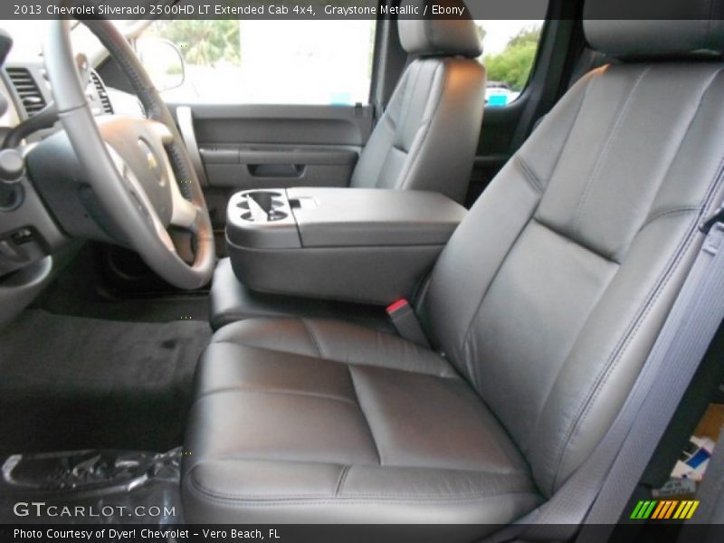 Graystone Metallic / Ebony 2013 Chevrolet Silverado 2500HD LT Extended Cab 4x4