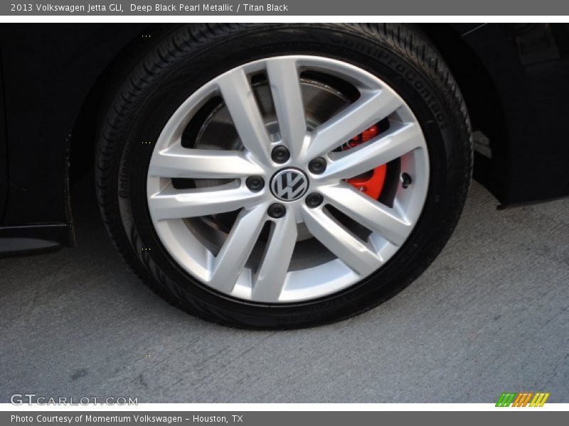 Deep Black Pearl Metallic / Titan Black 2013 Volkswagen Jetta GLI