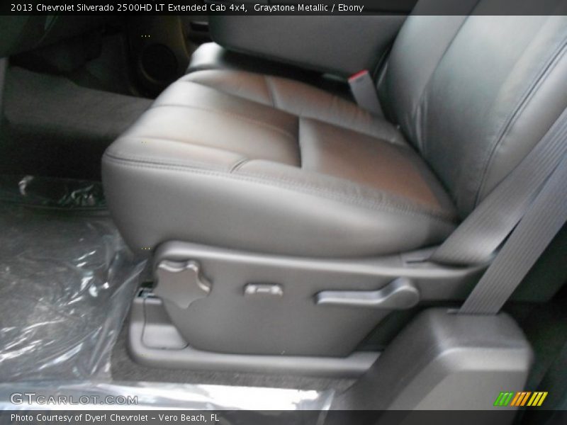 Graystone Metallic / Ebony 2013 Chevrolet Silverado 2500HD LT Extended Cab 4x4