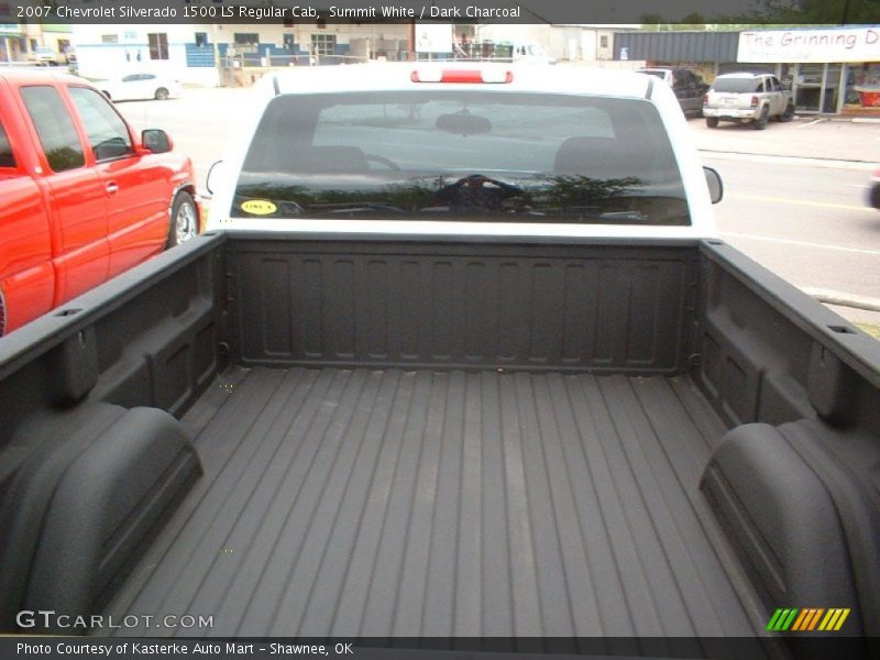 Summit White / Dark Charcoal 2007 Chevrolet Silverado 1500 LS Regular Cab