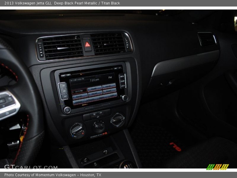 Deep Black Pearl Metallic / Titan Black 2013 Volkswagen Jetta GLI