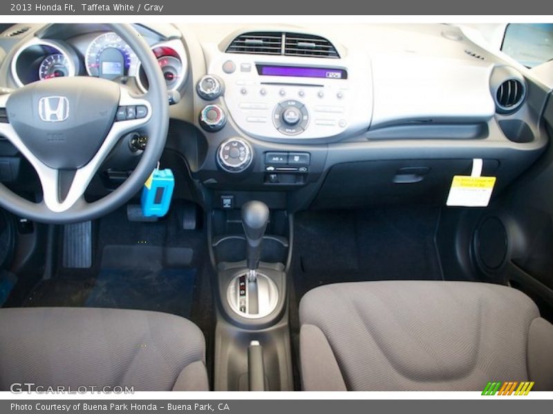 Taffeta White / Gray 2013 Honda Fit