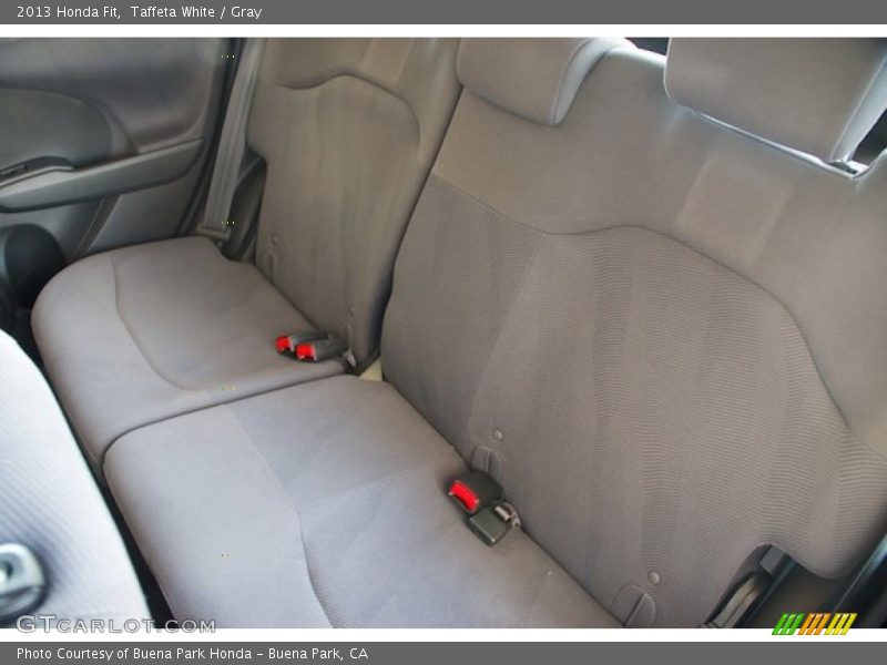Taffeta White / Gray 2013 Honda Fit