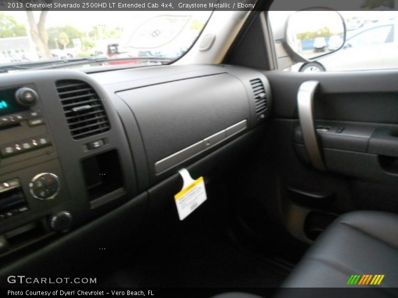 Graystone Metallic / Ebony 2013 Chevrolet Silverado 2500HD LT Extended Cab 4x4