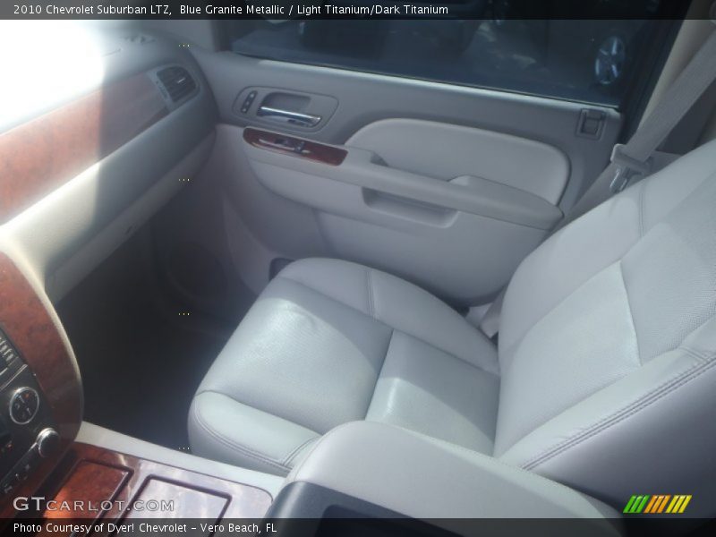 Blue Granite Metallic / Light Titanium/Dark Titanium 2010 Chevrolet Suburban LTZ