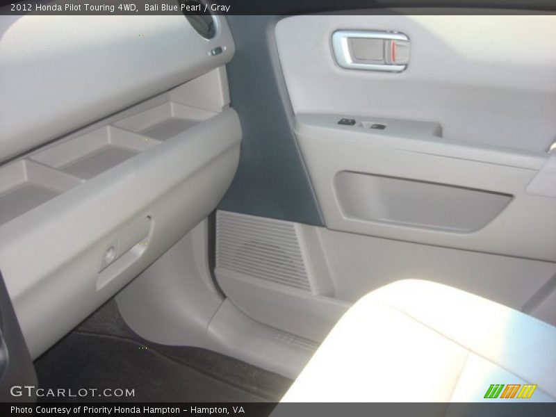 Bali Blue Pearl / Gray 2012 Honda Pilot Touring 4WD