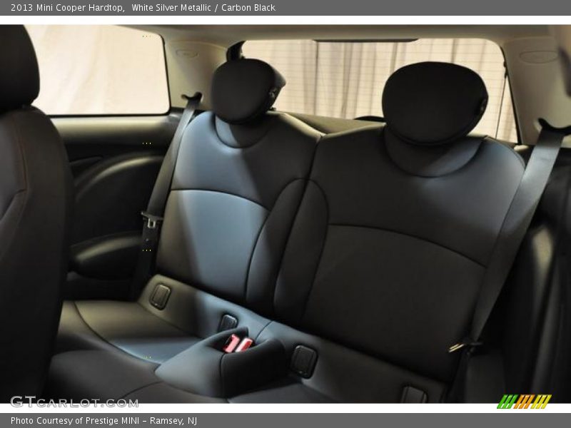 White Silver Metallic / Carbon Black 2013 Mini Cooper Hardtop