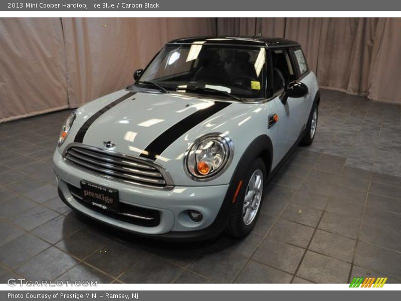 Ice Blue / Carbon Black 2013 Mini Cooper Hardtop