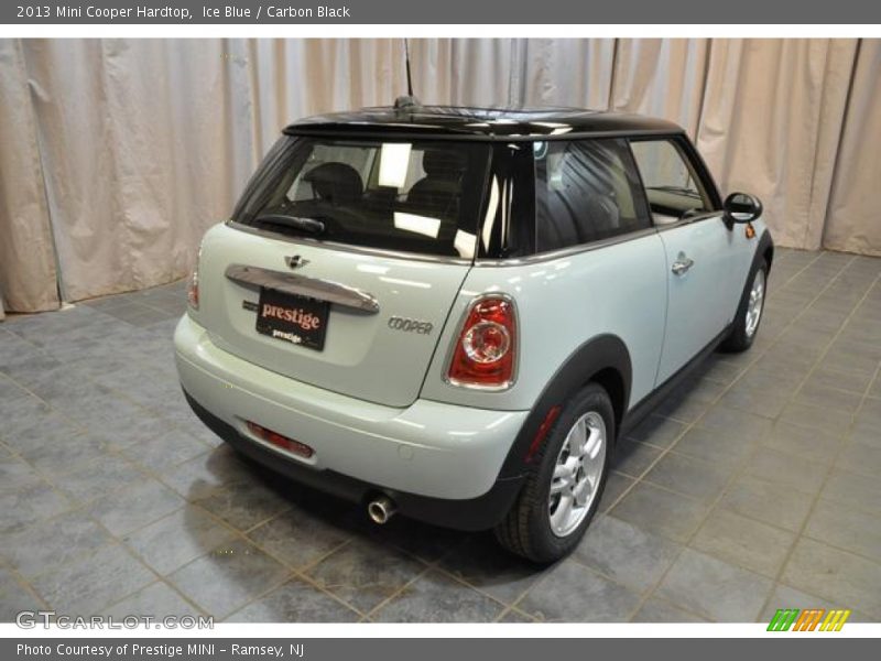 Ice Blue / Carbon Black 2013 Mini Cooper Hardtop