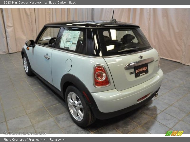 Ice Blue / Carbon Black 2013 Mini Cooper Hardtop