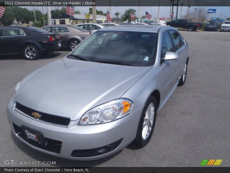 Silver Ice Metallic / Ebony 2012 Chevrolet Impala LTZ
