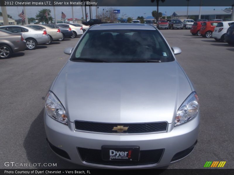 Silver Ice Metallic / Ebony 2012 Chevrolet Impala LTZ