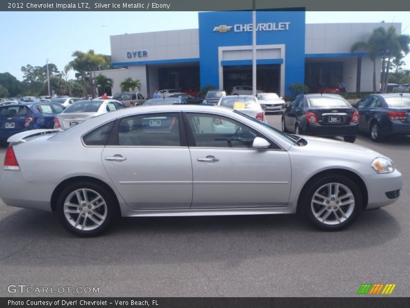 Silver Ice Metallic / Ebony 2012 Chevrolet Impala LTZ